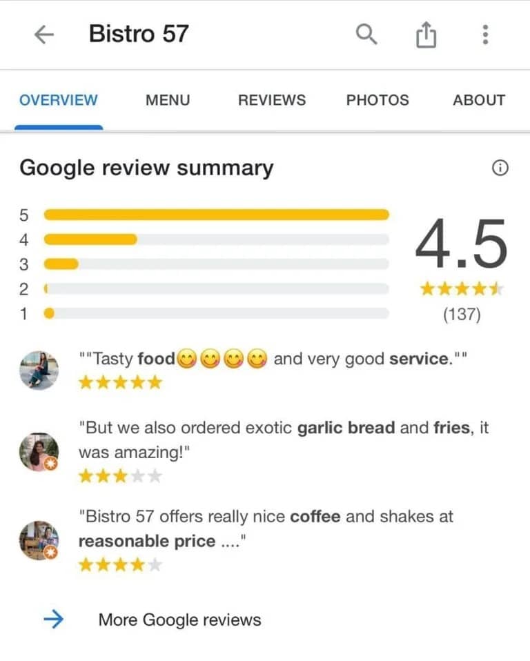 more customer reviews
