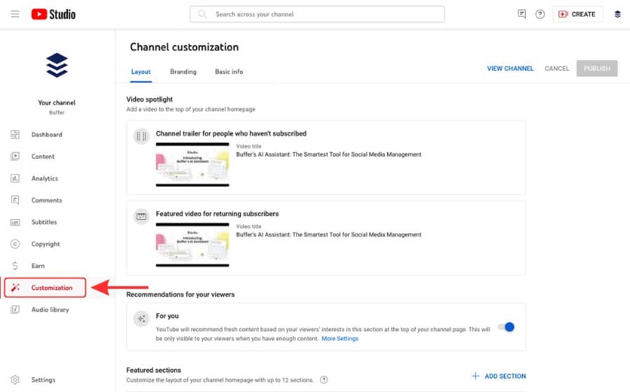 Optimize your channel