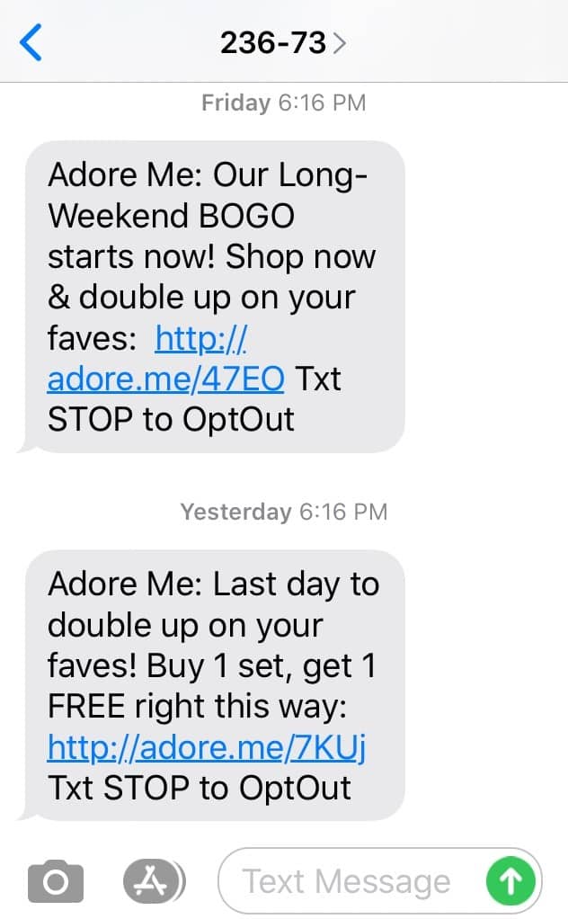 SMS Remarketing