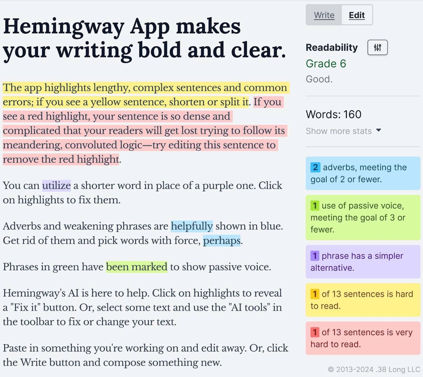 Use grammar and spelling checkers in tools like Google Docs and Microsoft Word